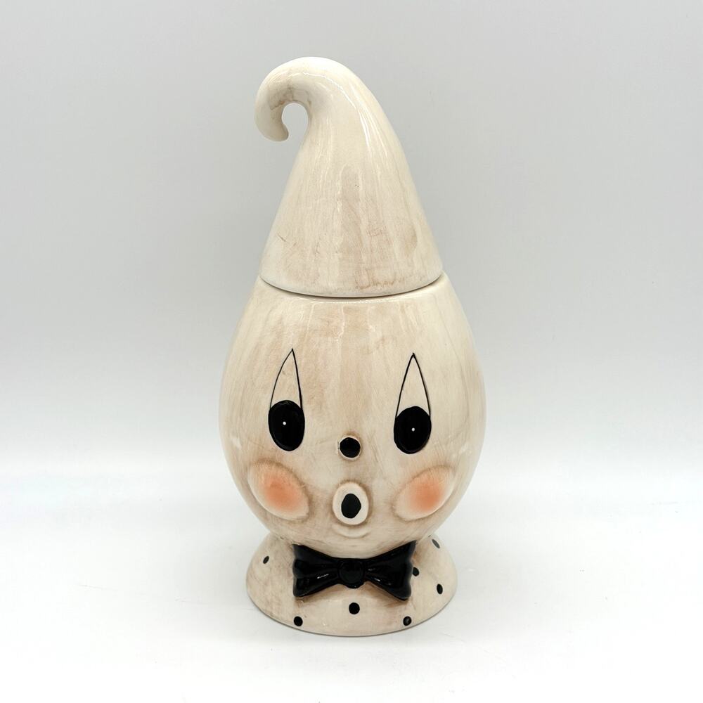 Johanna Parker Transpac Gus Ghost Boo Halloween Cookie Jar Canister NEW